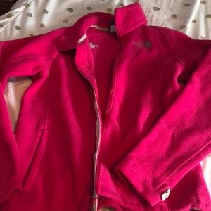 Pink north Face jacket